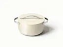 Ceramic Dutch Oven - Cream - Hero