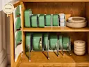 Deluxe Cookware Set - Sage - Complimentary Storage Included