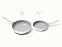 Fry Pan Duo - White - Detail