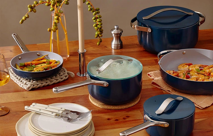 Cookware Set - Navy - Lifestyle Mobile