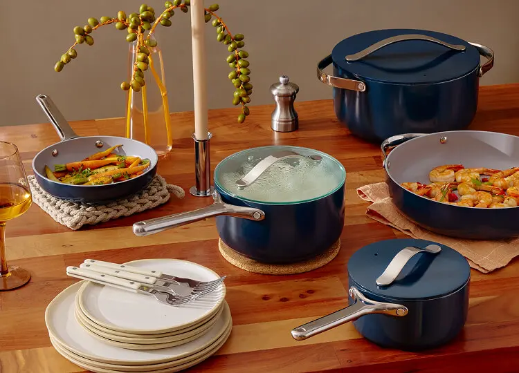 Cookware Set - Navy - Lifestyle Mobile