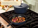 Enameled Cast Iron Skillet & Dutch Oven Duo - Midnight Blue - Non-Toxic All-Stovetop Compatible