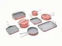 Ceramic-Coated Cookware Bundle - Perracotta - Hero
