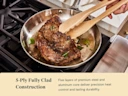 Fry Pan - Stainless Steel - 5-Ply Lifestyle