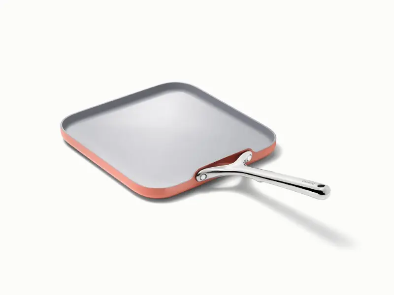 Square Griddle Pan - Perracotta - Hero