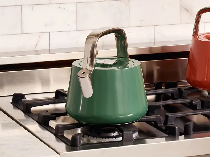 Whistling Tea Kettle - Sage - Lifestyle