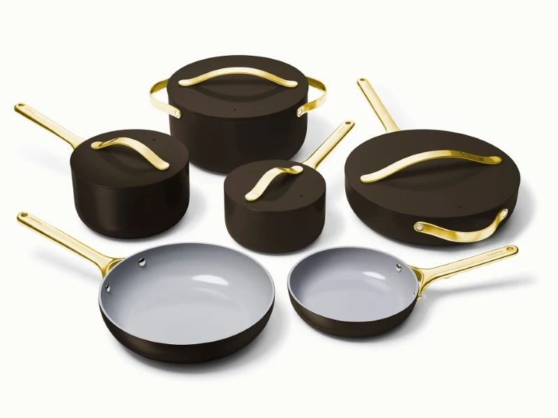 Deluxe Cookware Set - Black - Hero