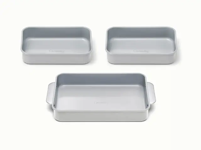 Rectangle Pan Trio - Gray - Hero