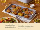 Ceramic Double Burner Griddle - Gray - Tablescape Lifestyle