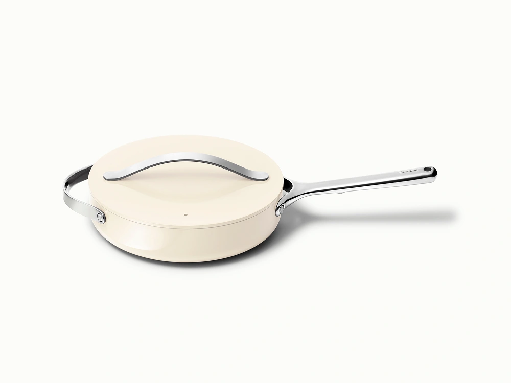 Small Saute Pan - Cream - Hero