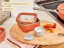 Small Container - Perracotta - Microwave Oven Refrigerator Freezer and Dishwasher Safe