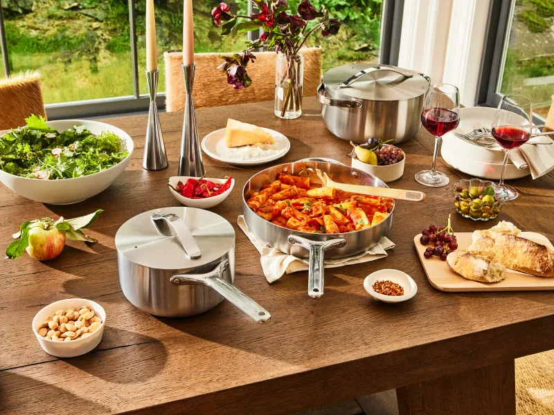 Stainless Steel Cookware Set - Lifestyle-1