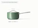 Sauce Pan - Sage - Detail