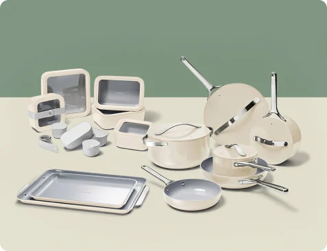 Food Storage Set - Cookware Set - Bakeware Set - Cream - Navigation