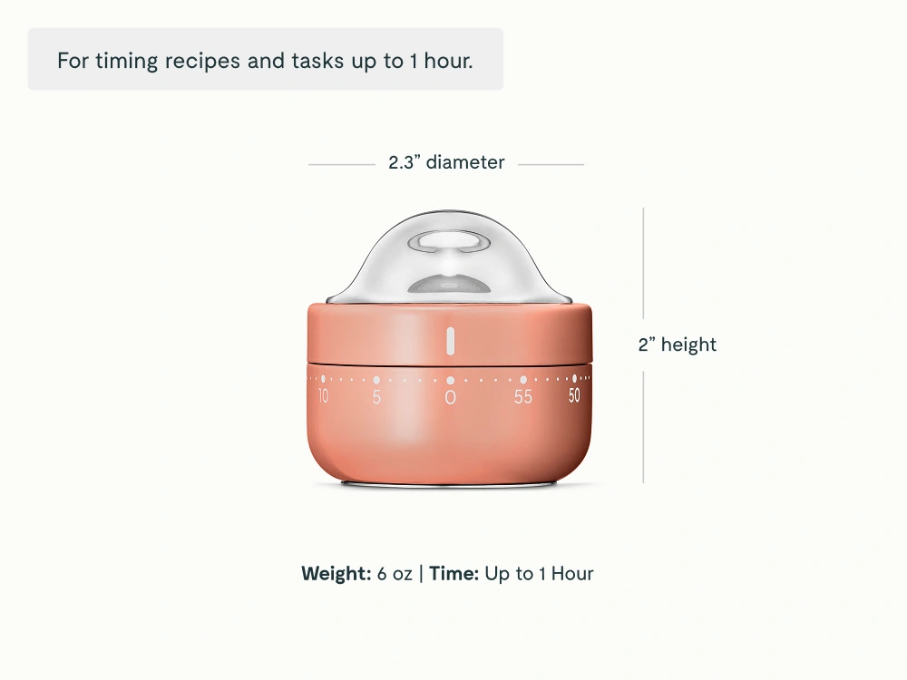 Kitchen Timer - Perracotta - Detail