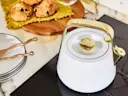 Whistling Tea Kettle - White - Lifestyle