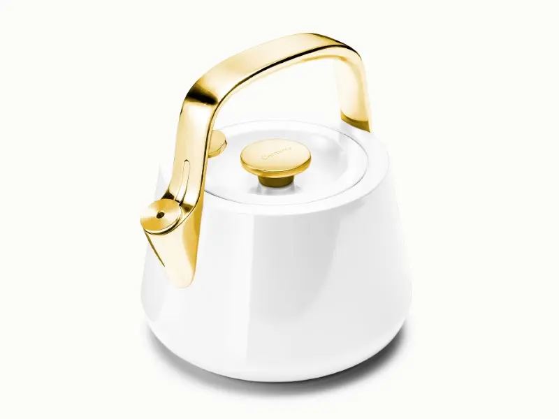 Whistling Tea Kettle - White - Hero