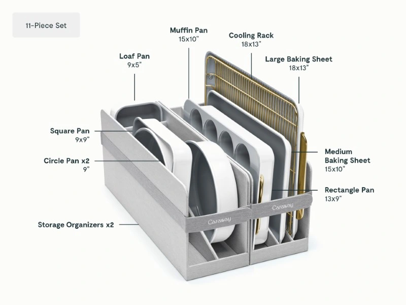 Bakeware Set Big W Bakeware Ceramic-Coated Bakeware Set Non-Toxic
