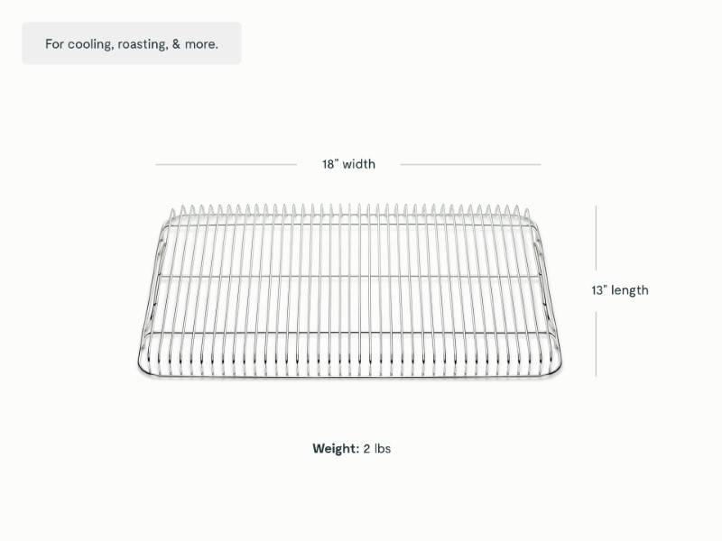 Cooling Rack - Stainless Steel - Detail