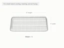 Small Cooling Rack - Stainless Steel - Weight Dimensions