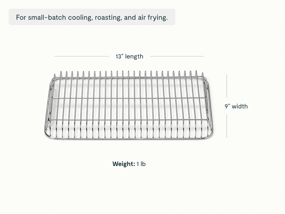 Small Cooling Rack - Stainless Steel - Weight Dimensions