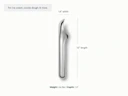 Ice Cream Scoop - Stainless Steel - Detail