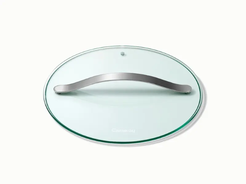 Glass Lid - 12 inch - Oblique