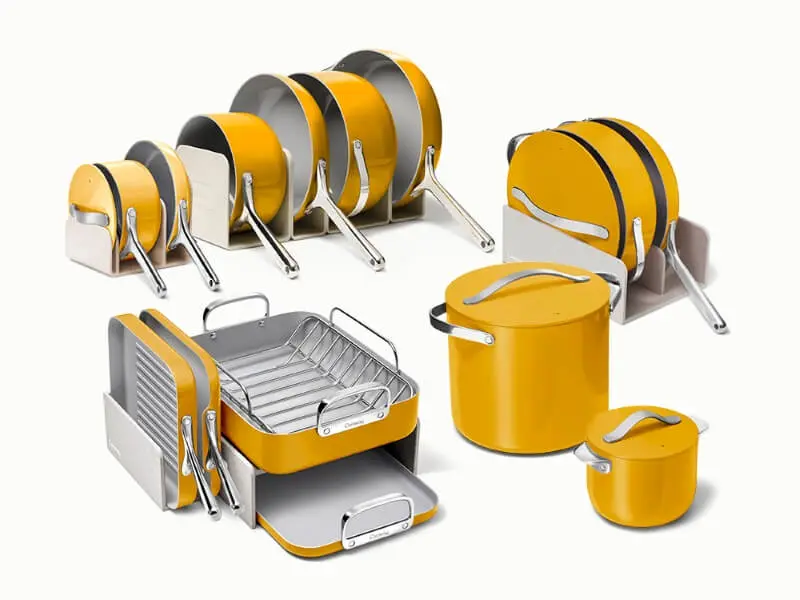 Full Ceramic Cookware Bundle - Marigold - Hero
