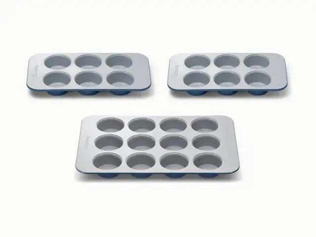 Muffin Pan Trio - Navy - Hero