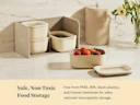 Mini Food Storage Set - Cream - Non Toxic Lifestyle