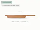Enameled Cast Iron Grill Pan - Rust - Detail