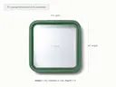 Large Storage Container - Sage - Detail