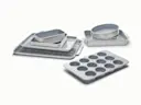 11 Piece Bakeware Set - Gray - Hero