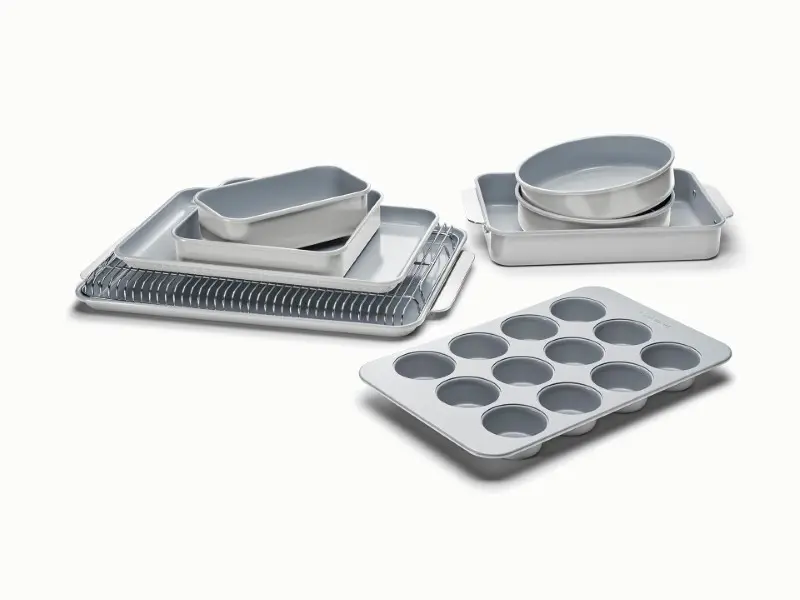 11 Piece Bakeware Set - Gray - Hero