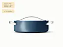 Ceramic Rondeau - Navy - Side