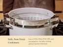 Large Steamer - Stainless Steel - Non-Toxic Lifestyle