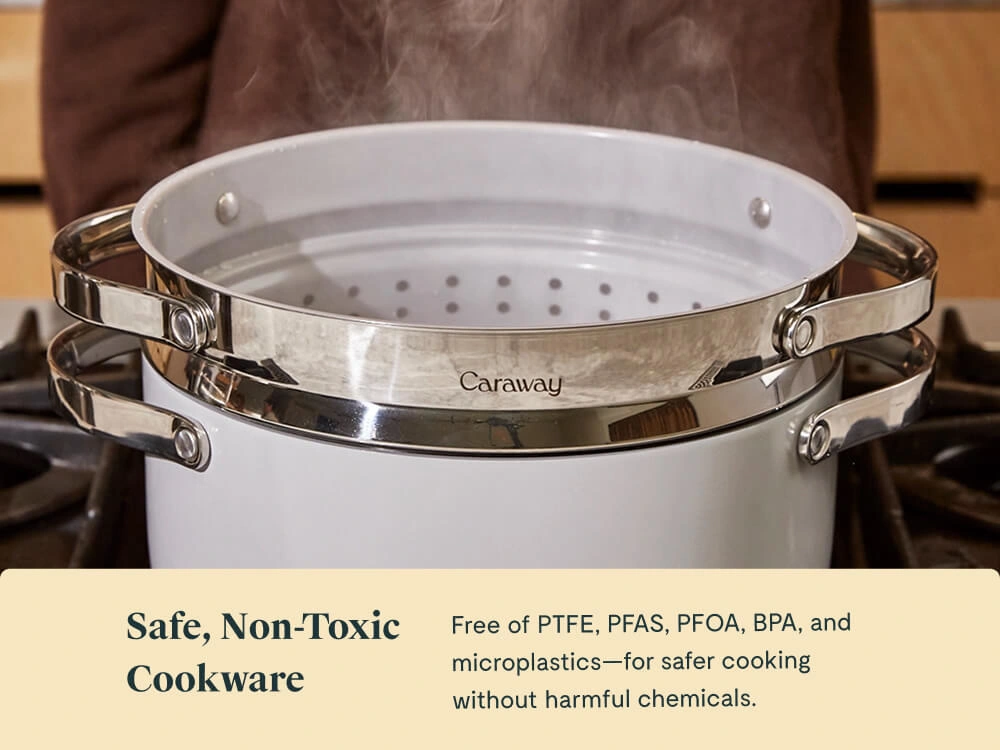 Large Steamer - Stainless Steel - Non-Toxic Lifestyle
