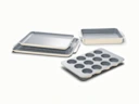 6 Piece Half Bakeware Set - Cream - Hero