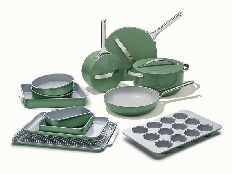 23pc Cook & Bake Set - Sage - Hero