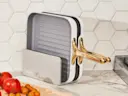 Squareware Set - White - Organizer on Counter