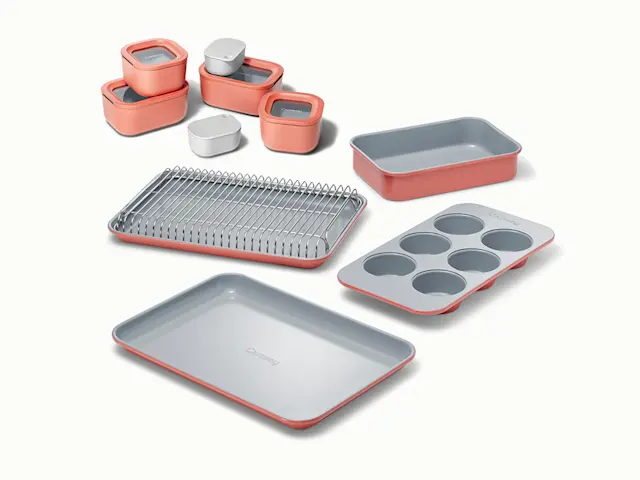Mini Food Storage & Bakeware Set - Perracotta - Hero
