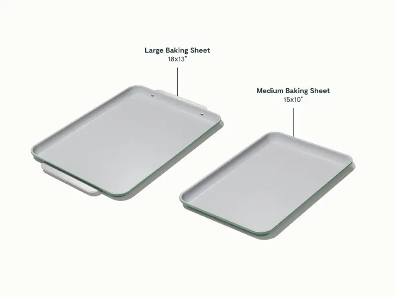 Baking Sheet Duo - Sage - Detail