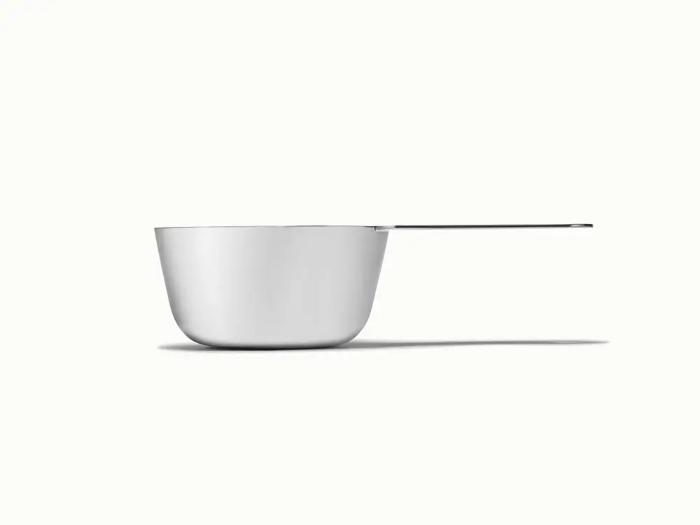 Stainless Steel Measuring Cup - Side