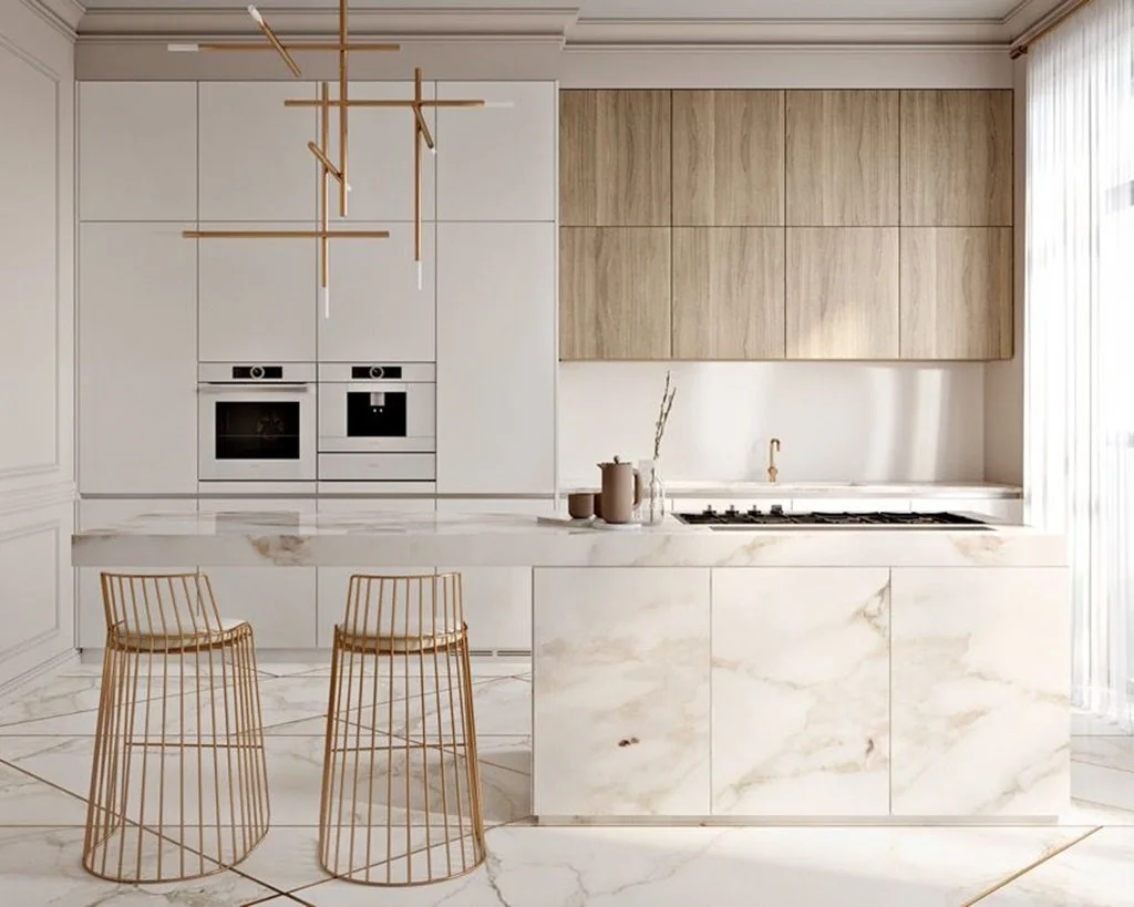 Lavender Themed Kitchen