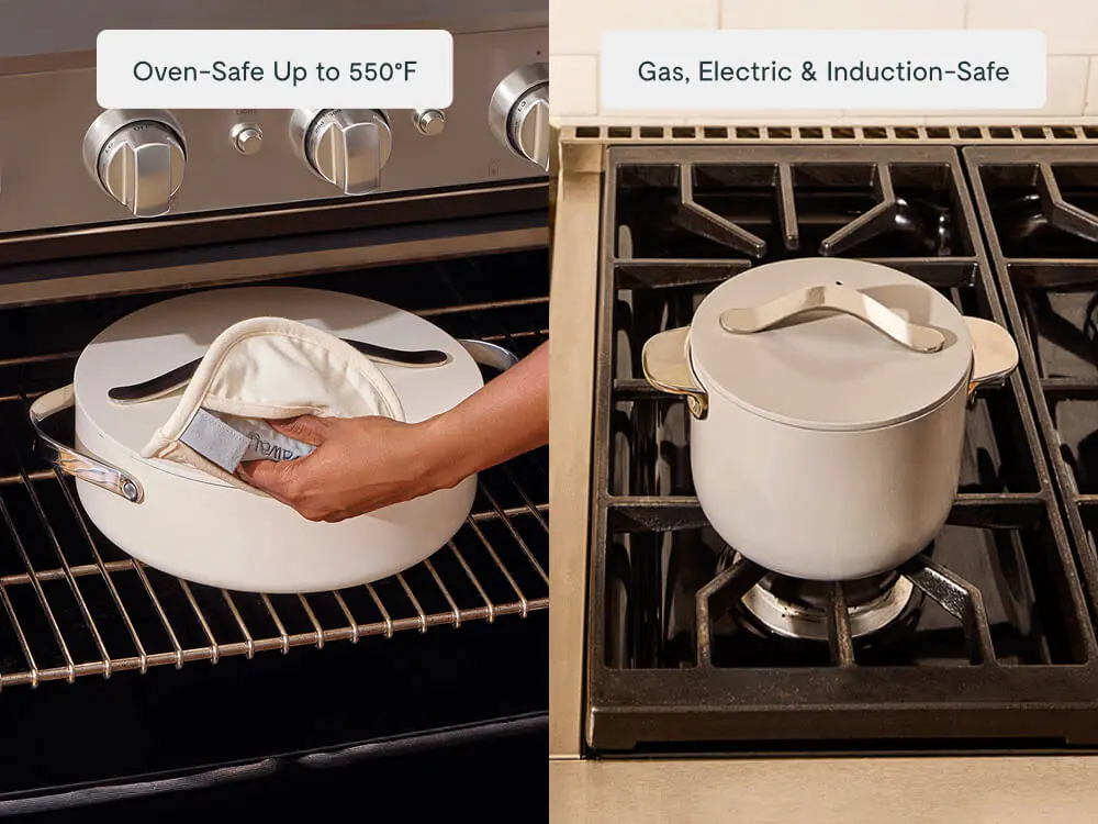 Ceramic Petite Cooker - Stovetop Oven Lifestyle