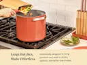 Ceramic Stock Pot - Perracotta - Lifestyle Stove