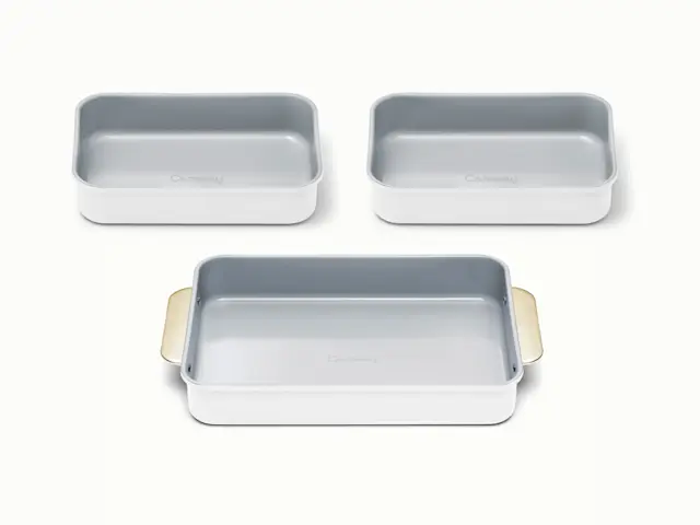Rectangle Pan Trio - White - Hero