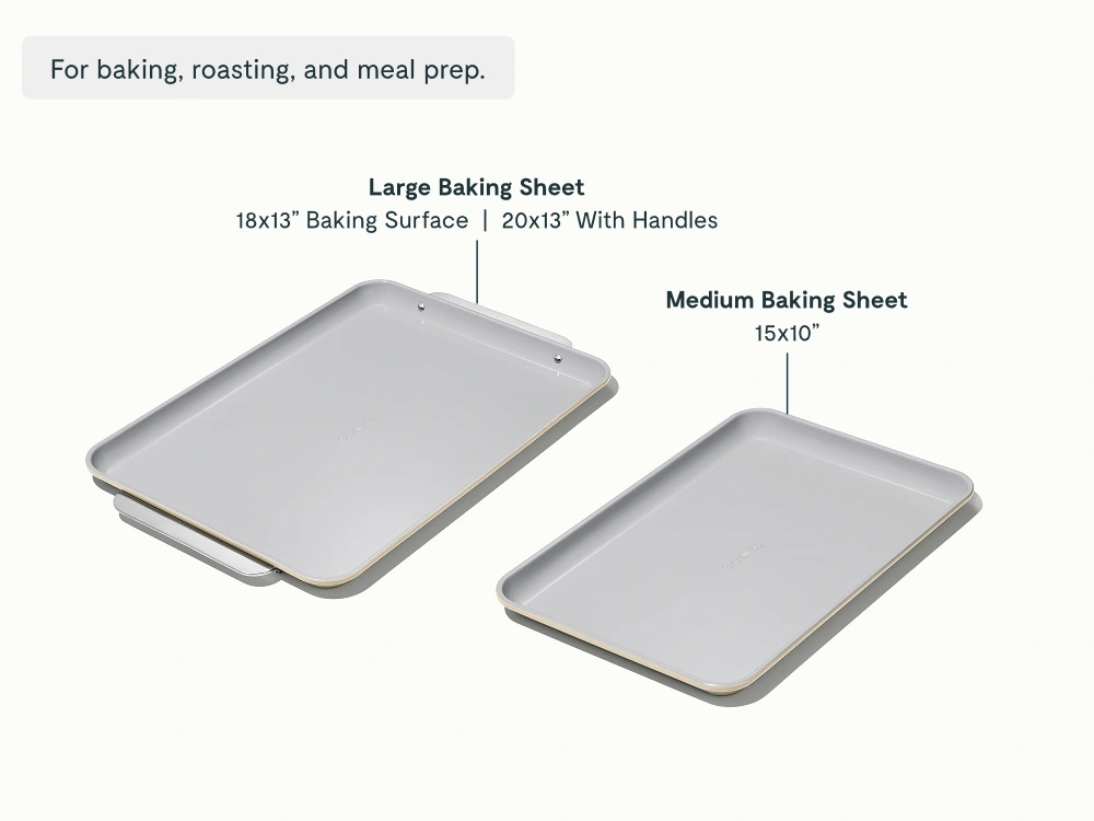 Baking Sheet Duo - Cream - Detail
