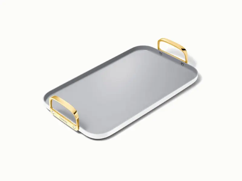 Double Burner Griddle - White - Hero