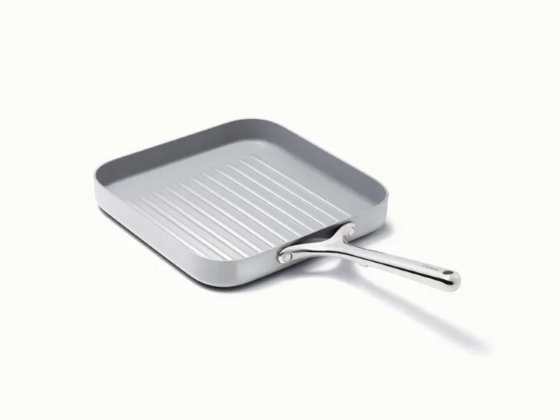 Square Grill Pan - Gray - Hero
